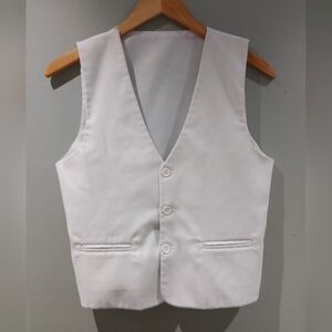 Formal White Event Wear Vest